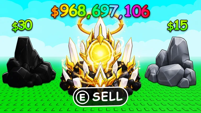 Sell Ores 고가치 광석 판매 공식 Roblox 썸네일